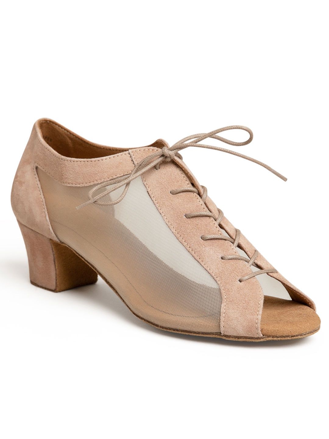 BEATRICE 1.5" Ballroom Shoe, Color: Chai, Size: 6