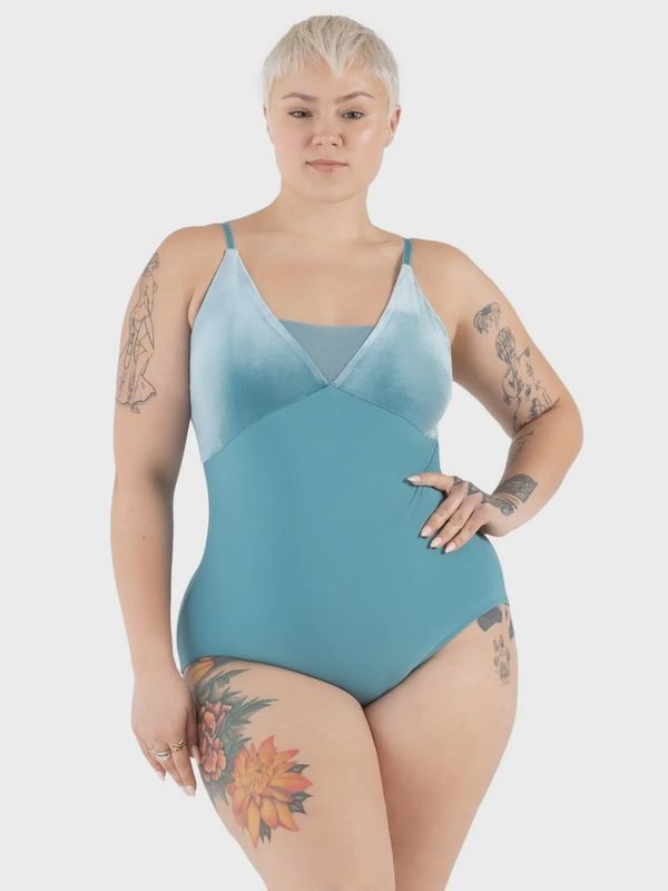 Velvet Forest Pine Leotard