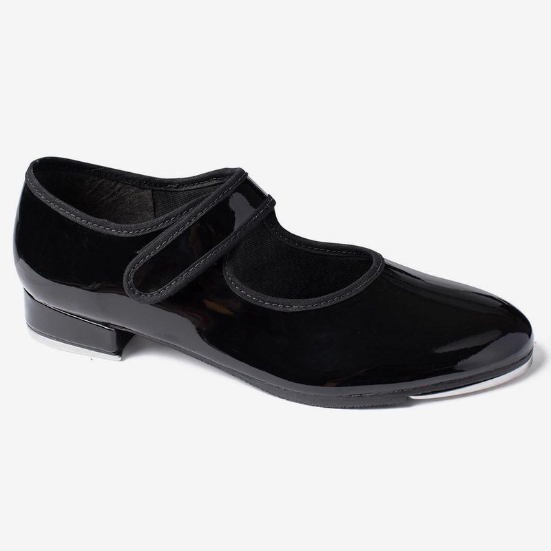 Taki Child Vegan Velcro Strap Tap Shoe