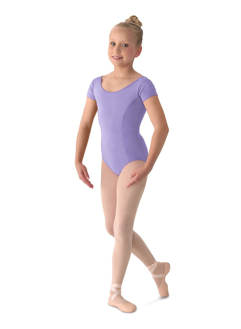Mirella Cap/Short Sleeve Leotard - Child