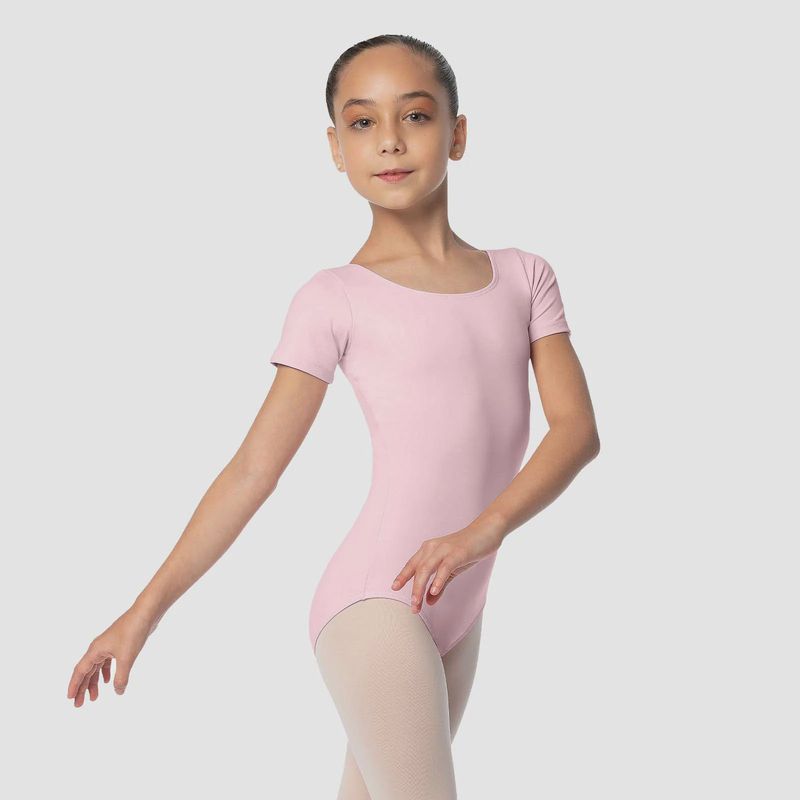 Maggie Short Sleeve Leotard -SL26
