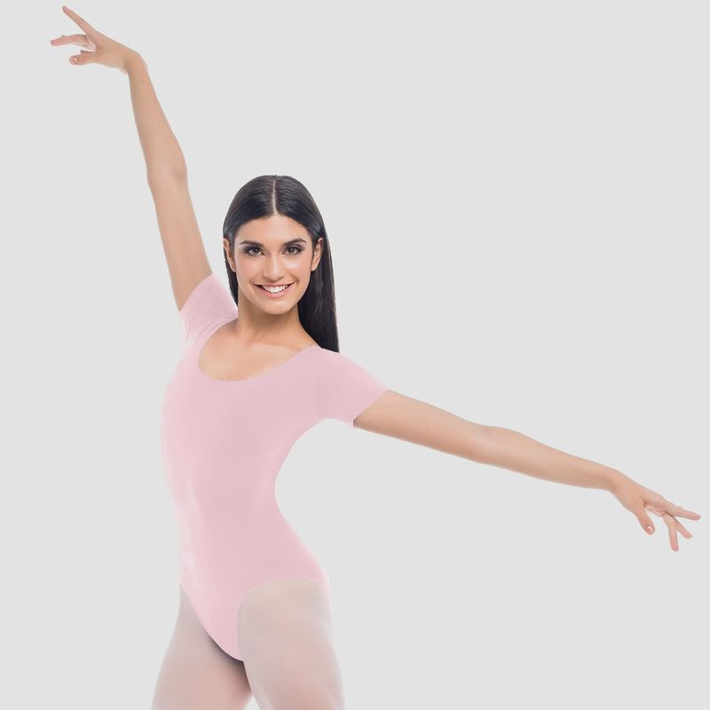Margaret Adult Short Sleeve Leotard