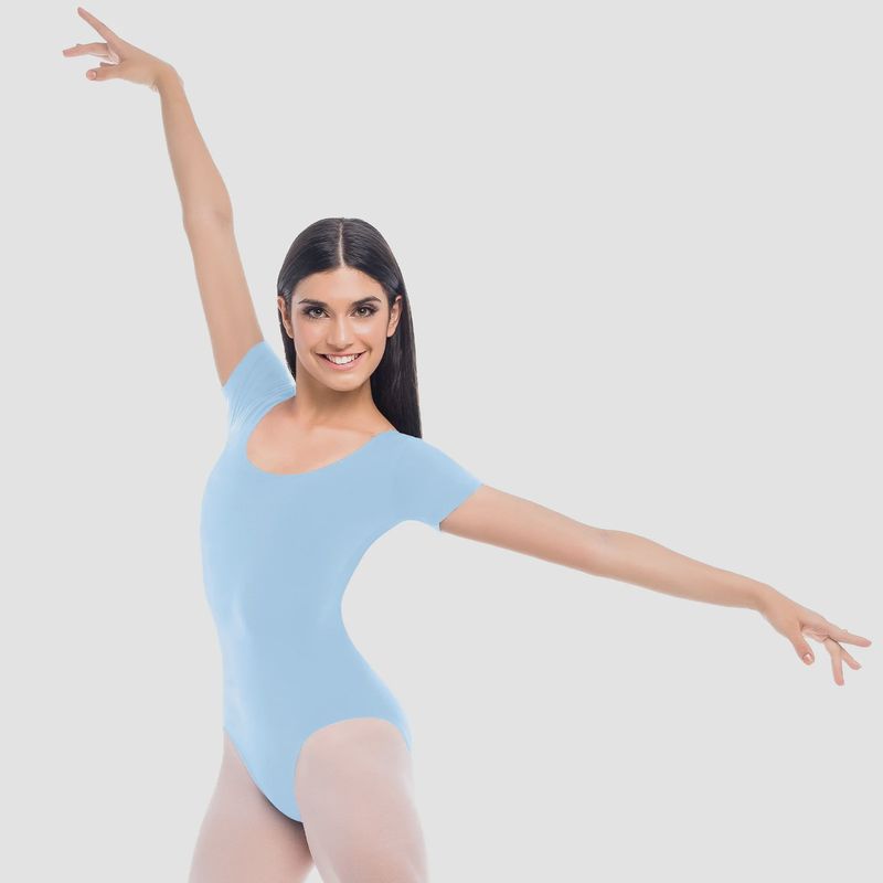 Margaret Adult Short Sleeve Leotard
