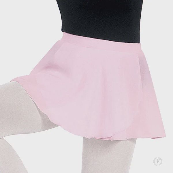 Eurotard Child Chiffon Mock Wrap Pull On Skirt