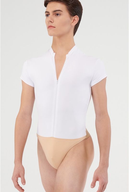CONDOR Men’s Zip-front Dance Leotard