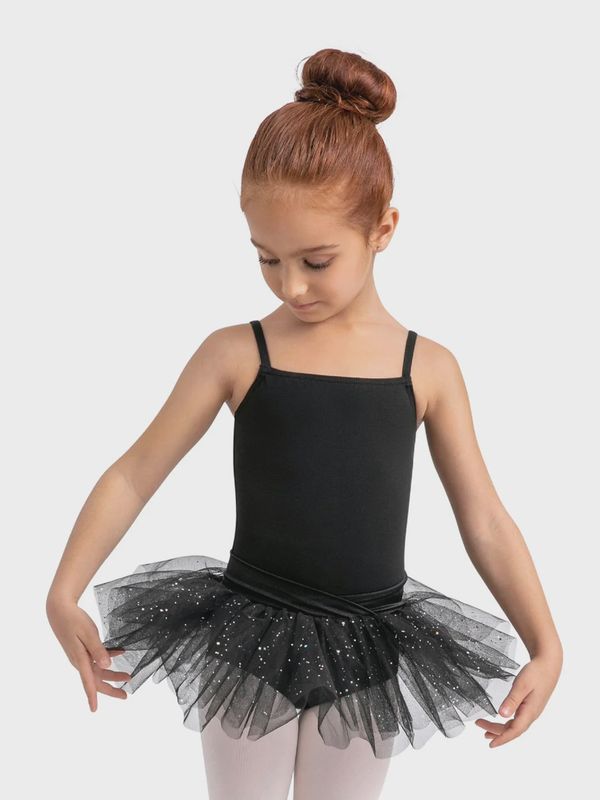 Belted Camisole Tutu Dress Leotard - Child