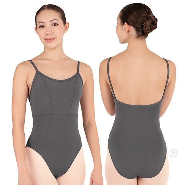 Adult Microfiber Princess Seam to Empire Waist Camisole Leotard