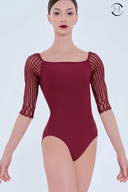 NEREA Leotard w 3/4 Sleeve