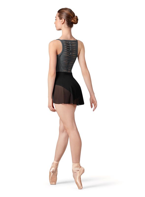 Gather Detail Mesh Skirt