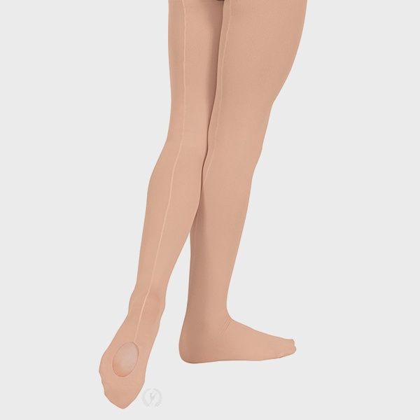 Euroskins Convertible Mesh Back Seam Tights - Adult 219
