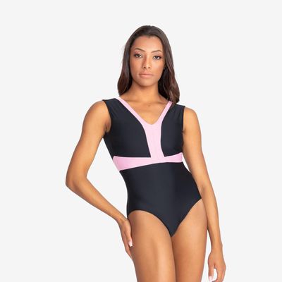 Eduarda two-toned  leotard