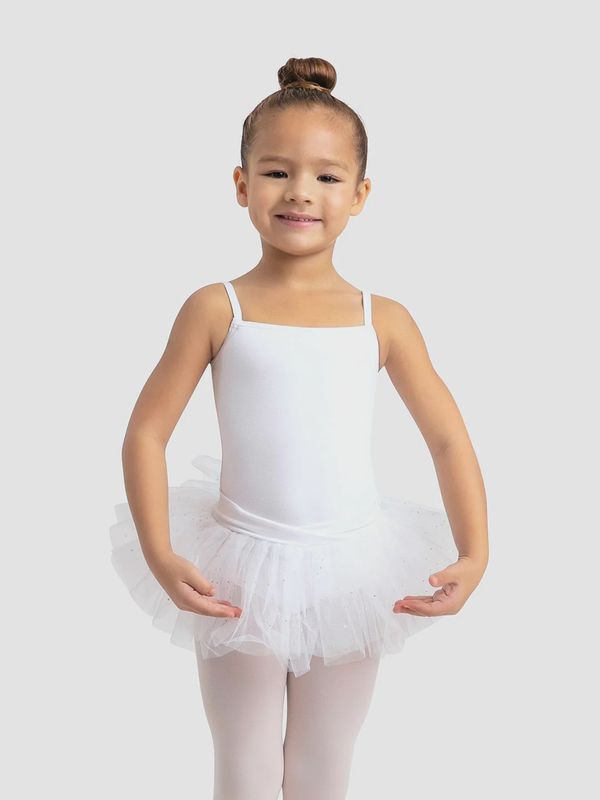 Belted Camisole Tutu Dress Leotard - Child