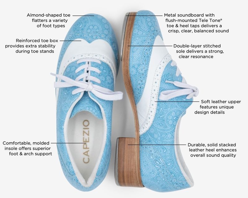 Roxy Tap Shoe -Paisley -Limited Edition