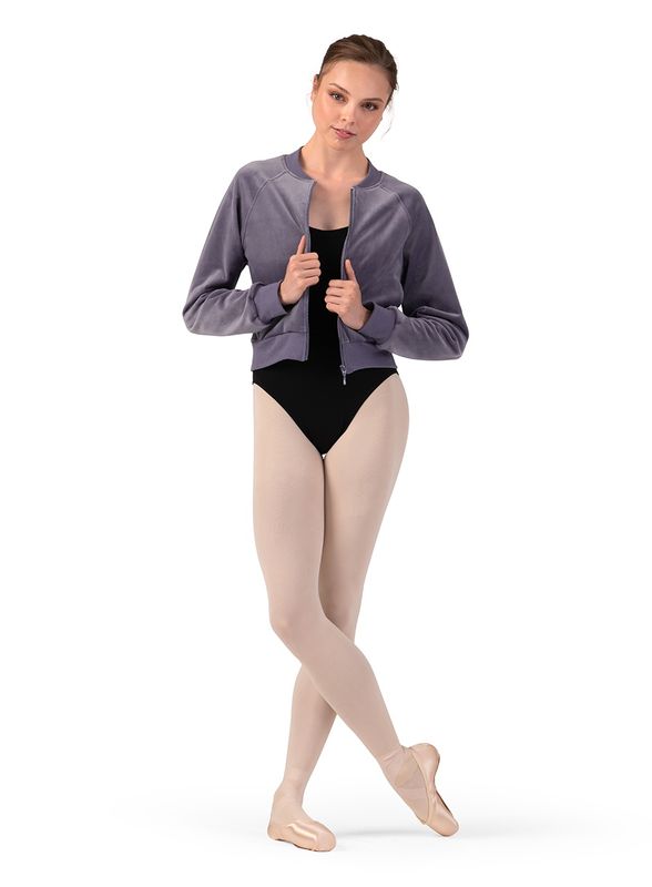 Raglan Bomber Jacket - Velour