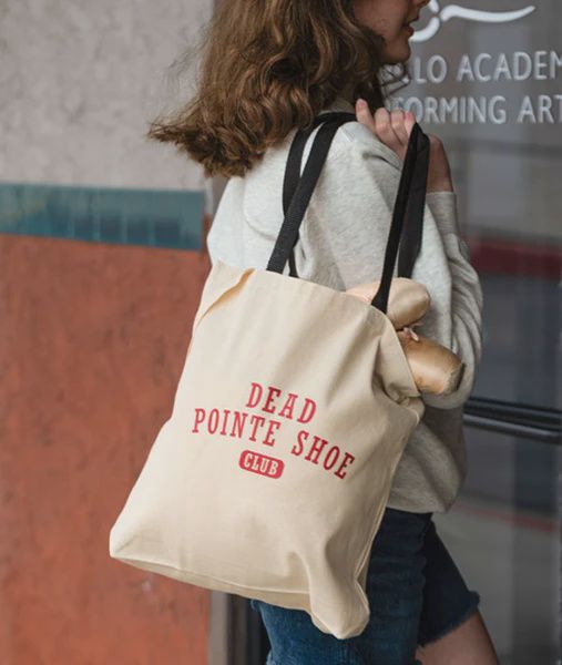 Dead Pointe Shoe Club Tote