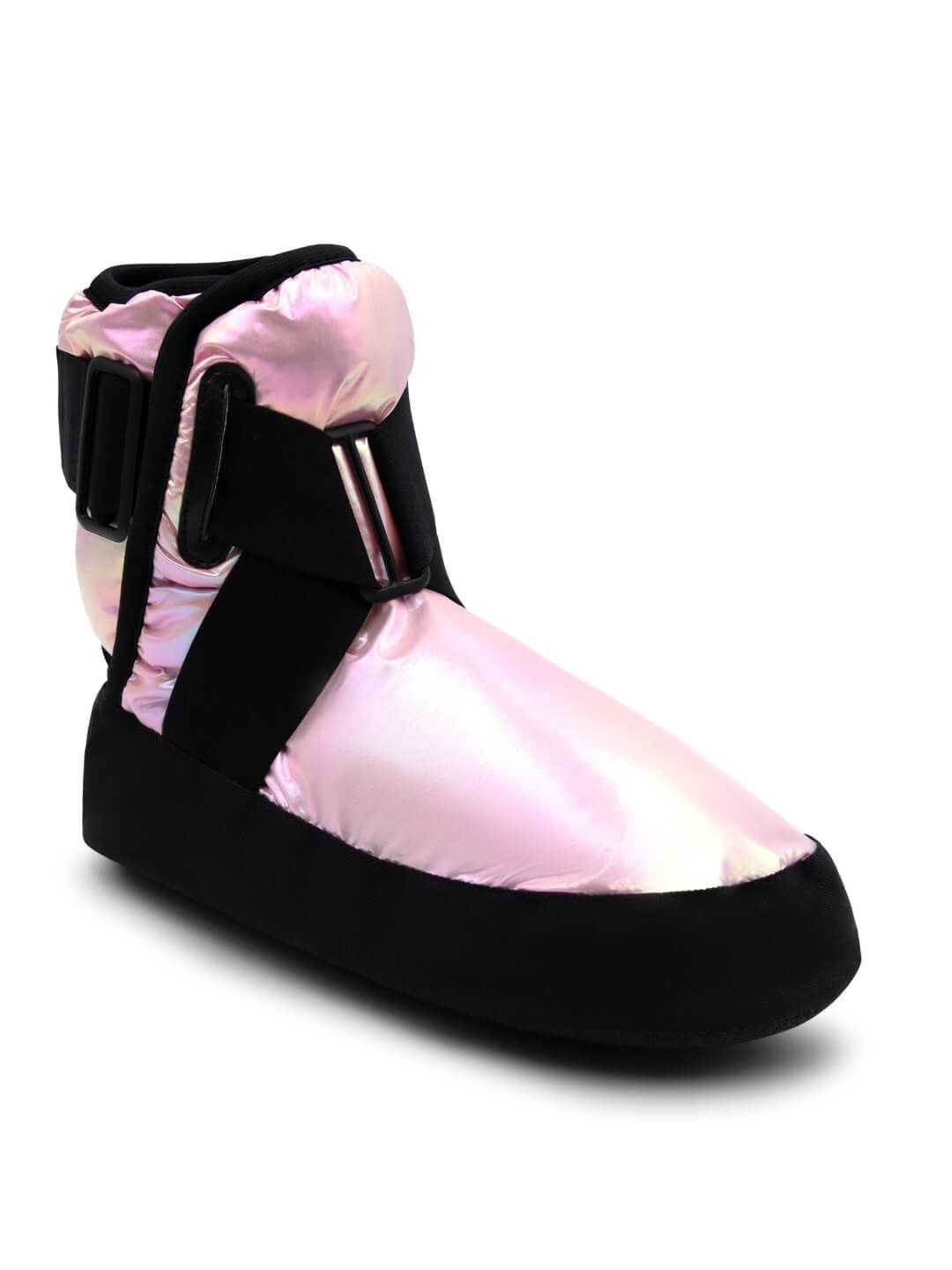 Glam Warm Up Bootie-Limited Edition, Color: Metallic Light Pink, Size: XS (3-5)