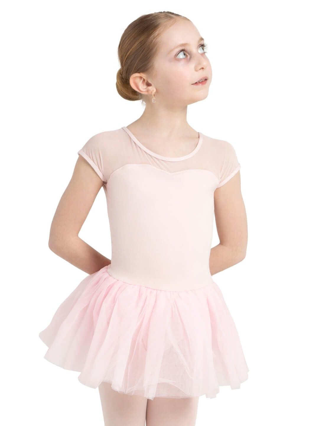 Keyhole Tutu Dress, Color: Pink, Size: T