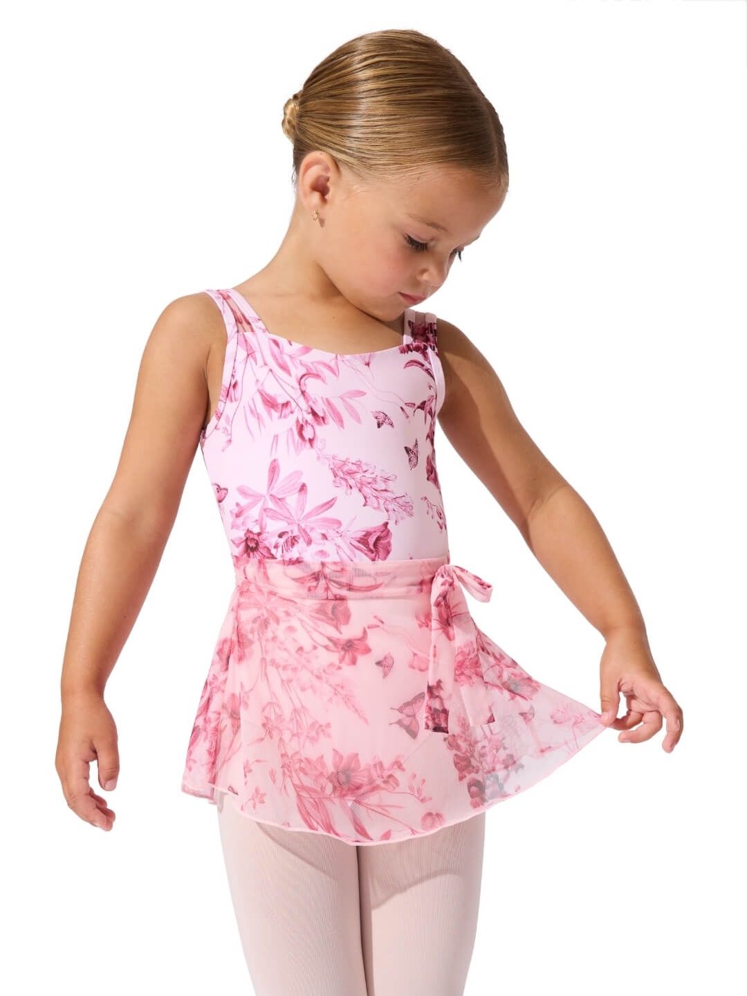 Fairy Toile Fae Ribbon Skirt - Child, Color: Pink, Size: T