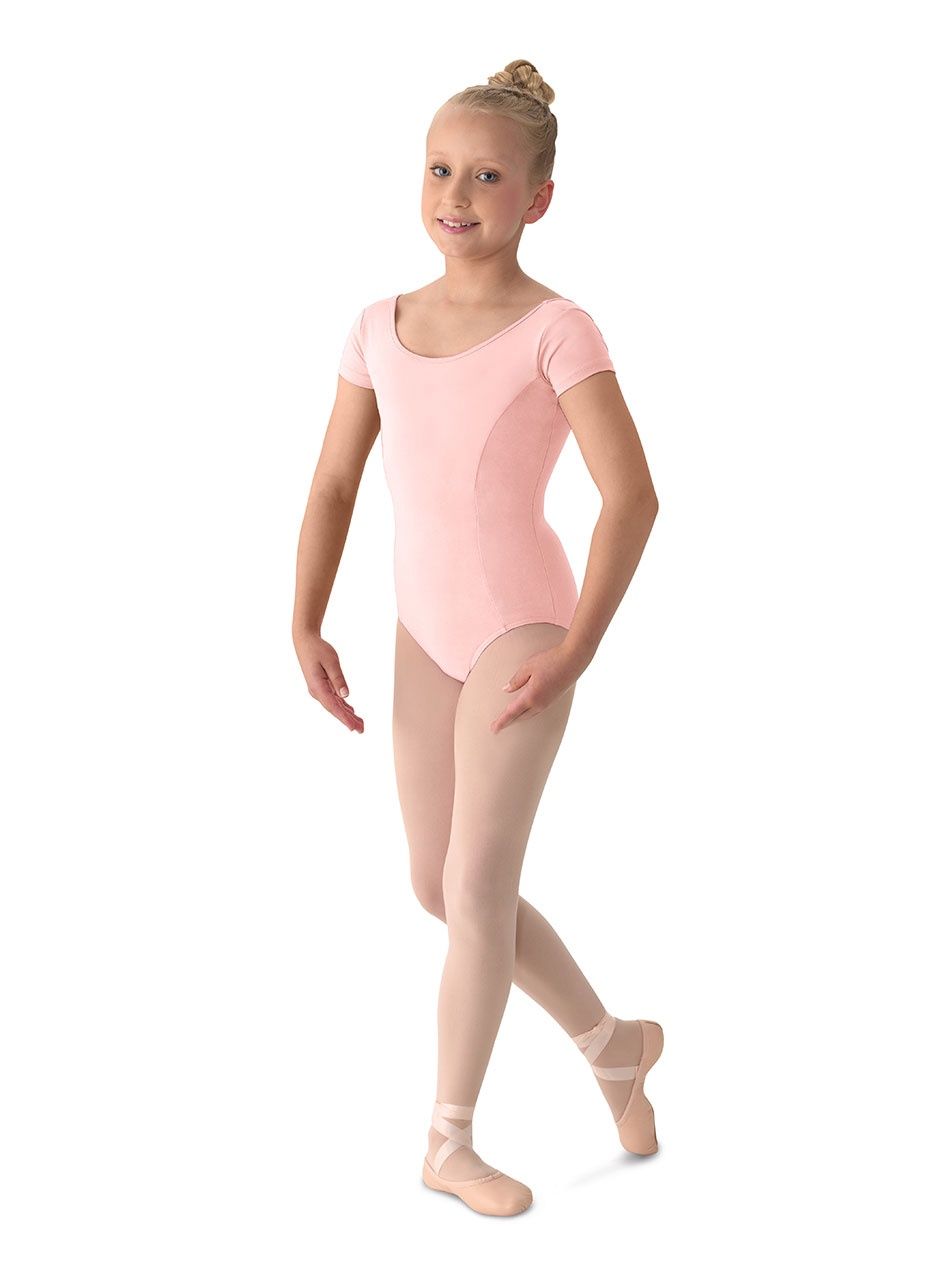 Mirella Cap/Short Sleeve Leotard - Child