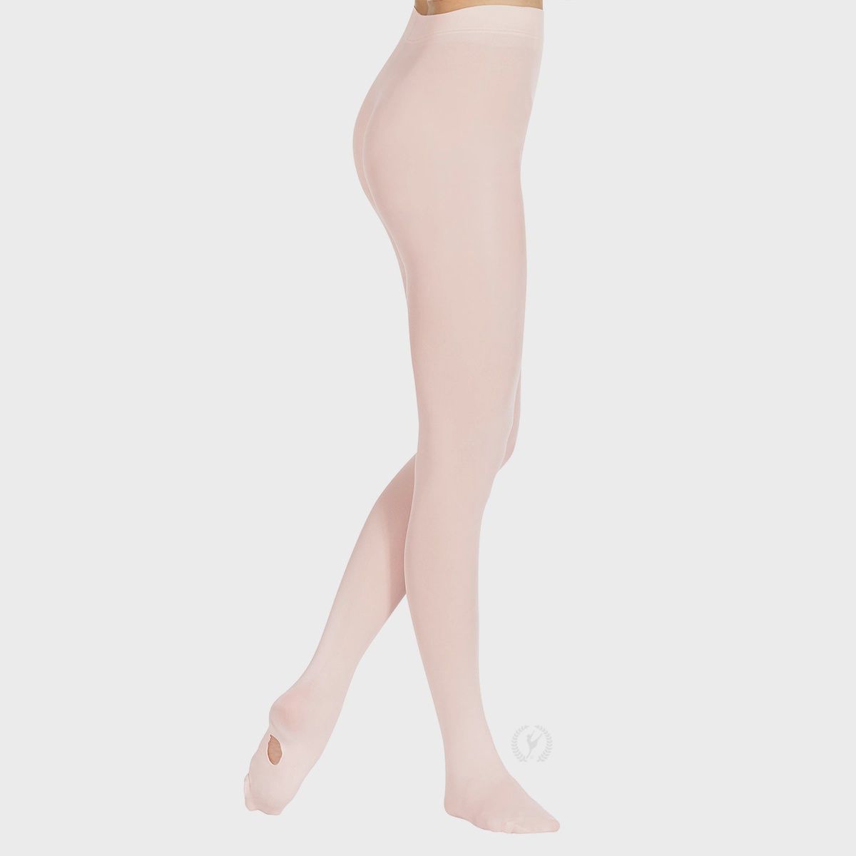 Euroskins TRUE NON-RUN® Microfiber Convertible Tights- Adult, Color: Theatrical Pink, Size: S/M