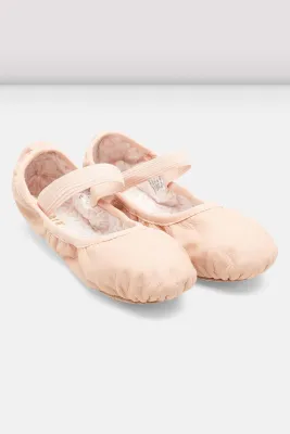 Belle Leather Ballet Shoe - (Adult Sz 2 - 8.5) -Theatrical Pink