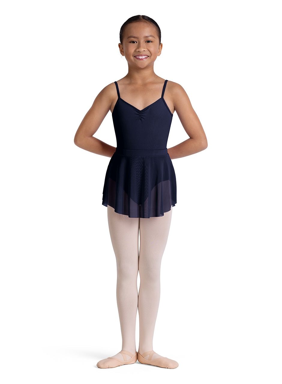 Viola Mesh Skirt -Navy  /Child, Color: Navy, Size: MD/LG