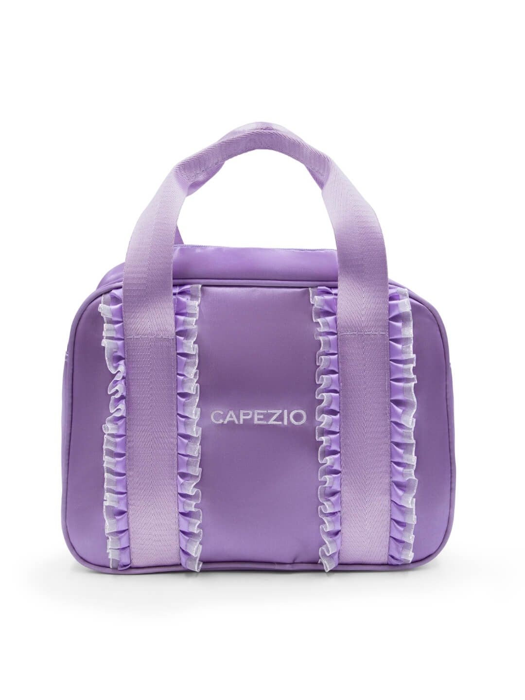 ELOISE RUFFLE DANCE BAG, Color: Lavendar