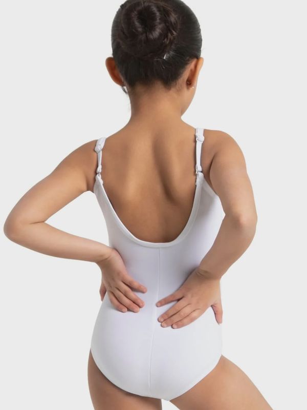 TEAM BASICS CAMISOLE LEOTARD W/ ADJUSTABLE STRAPS