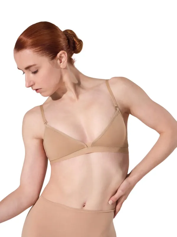 DEEP NECK CLEAR BACK BRA