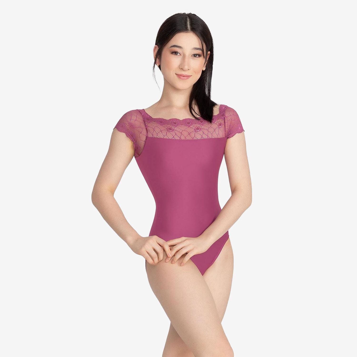 Poliana (With Padded Bra Slots), Color: Mulberry, Size: P