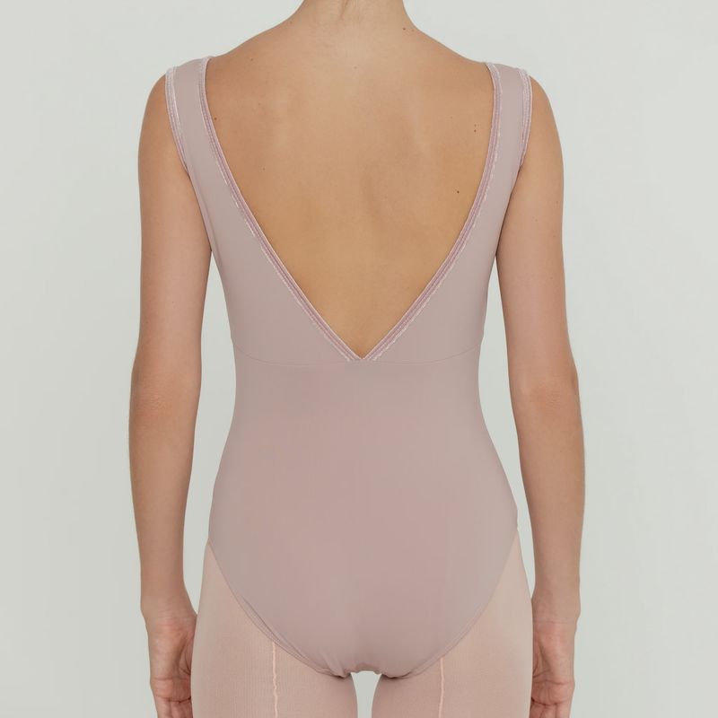 Velvet Trim: Leotard