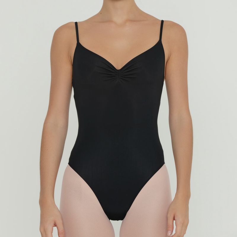 Bullet Pointe- Pinch-Front Leotard