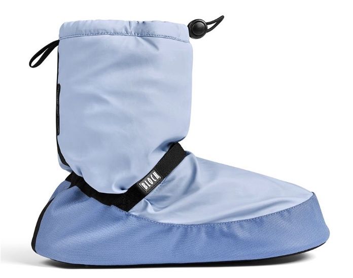 Adult Warm Up Booties - Matte Pastel Blue