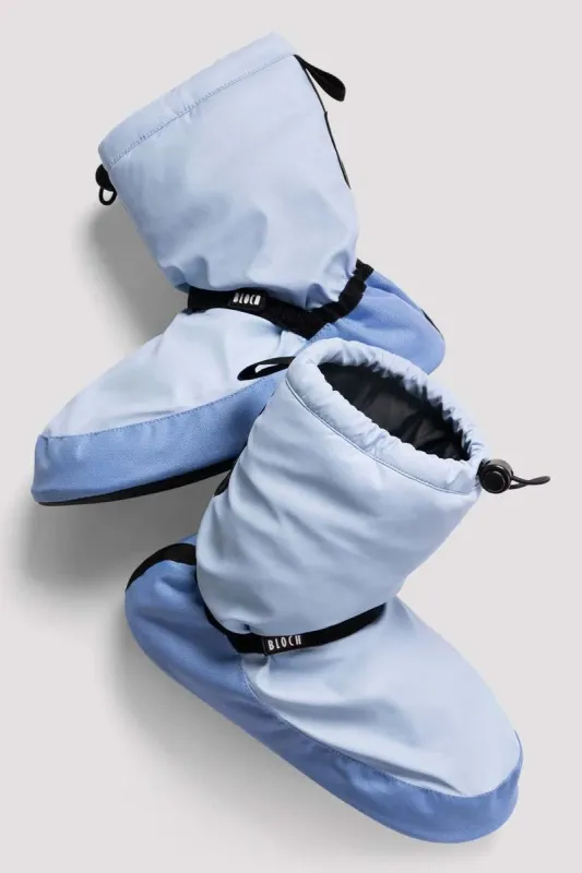 Adult Warm Up Booties - Matte Pastel Blue