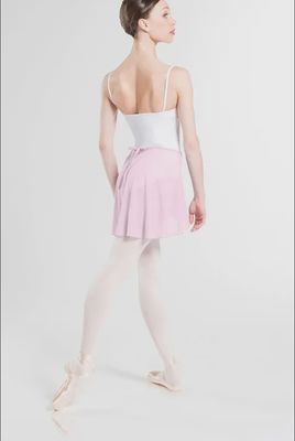 Delia Stretch Tulle Faux Wrap Skirt