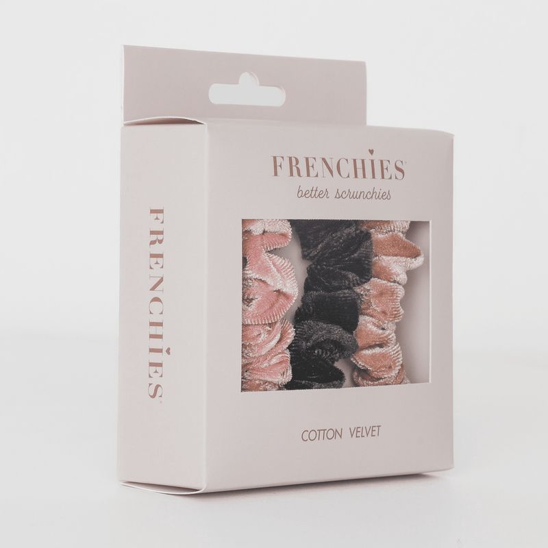 Frenchies Small Velvet Scrunchies