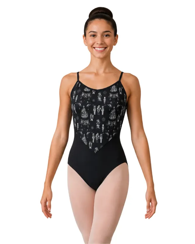 Nutcracker Leotard with Printed Bodice