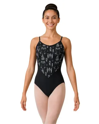 Nutcracker Leotard with Printed Bodice