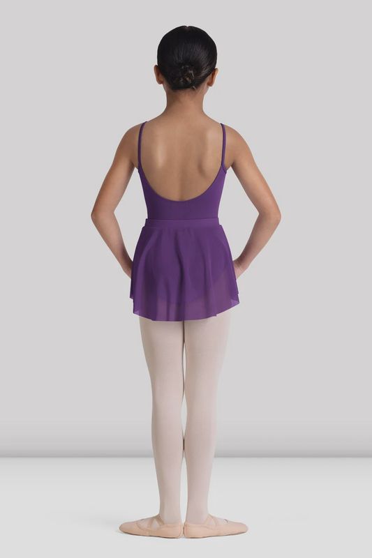 Viola Mesh Skirt -Aubergine /Child