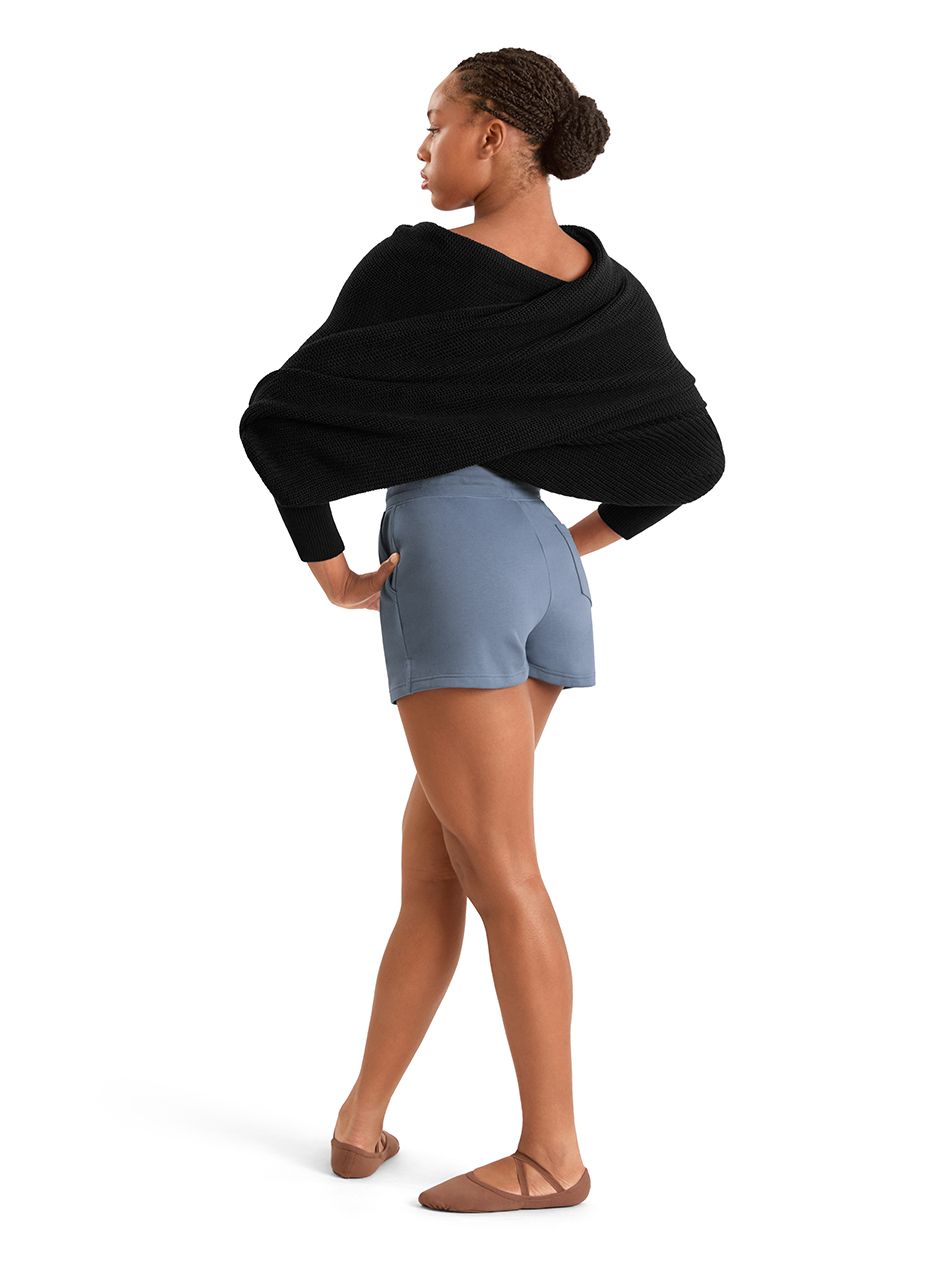 Warm up wrap top