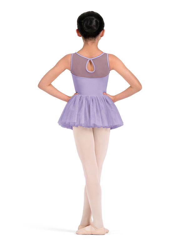 Embroidered Tank Tutu Leotard -Dance Dress
