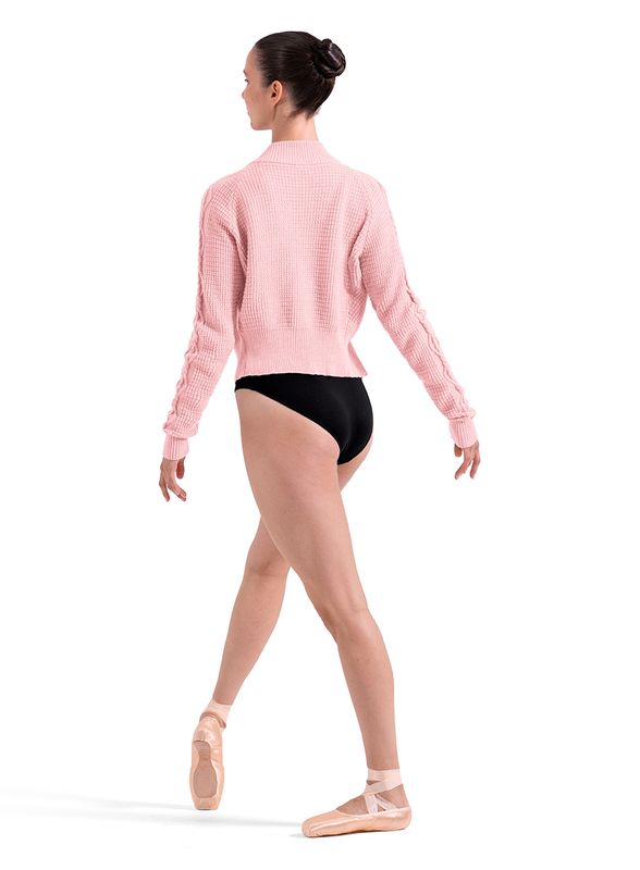 Zip Front Knit Jacket