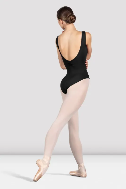 Ladies Dianna Tank Leotard -Black
