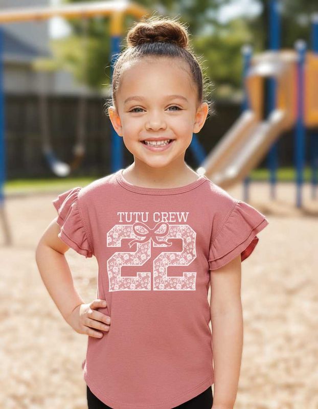 Tutu Crew Flutter Sleeve Tee