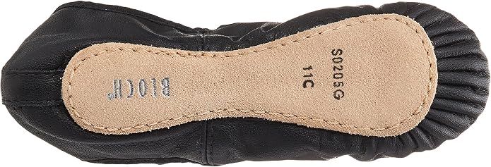 Belle Leather Ballet Shoe (C) -BLACK / Child