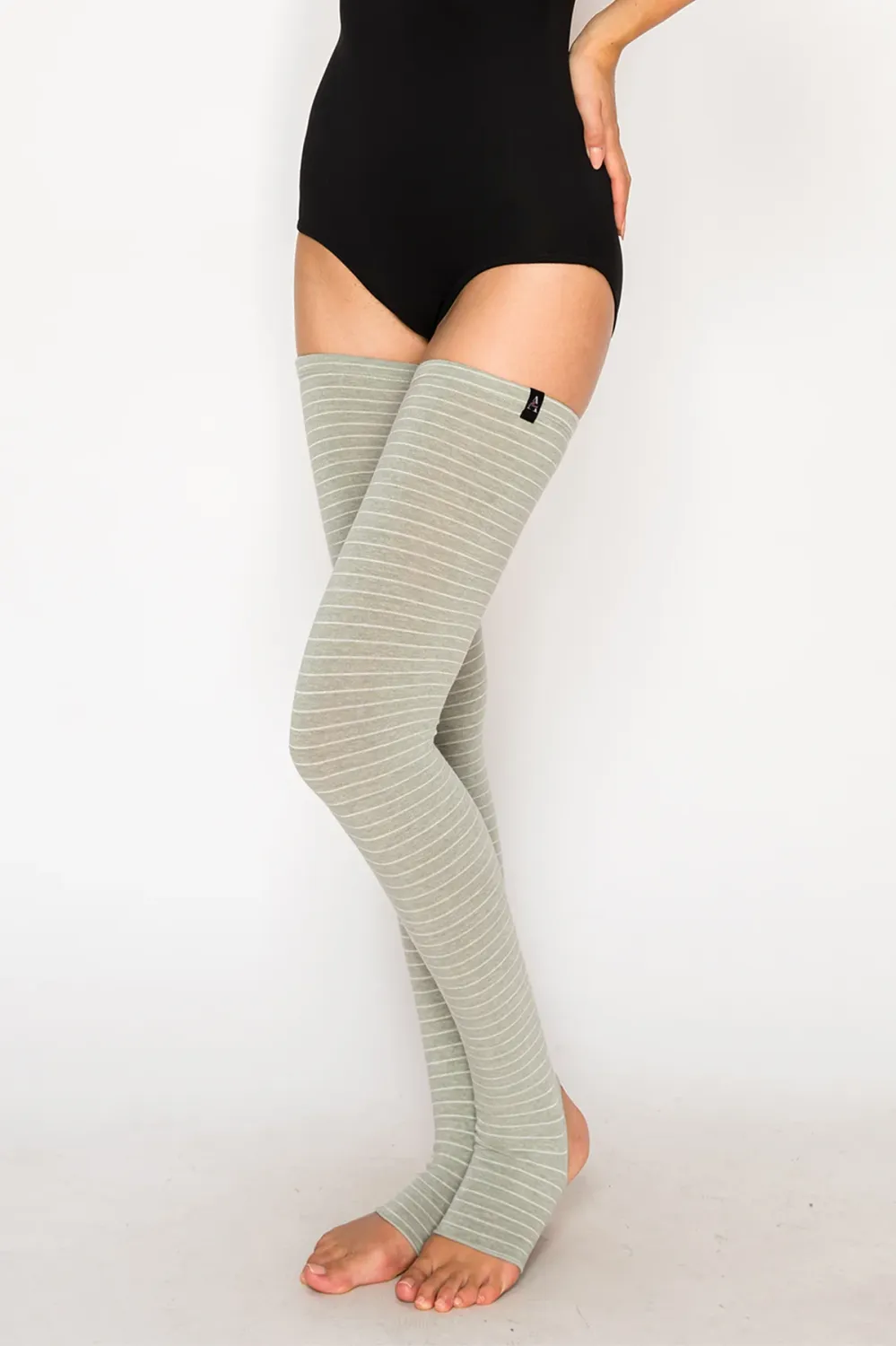 Ivy Leg Warmer Angora Blend -One Size fits most, Color: Mind Mint