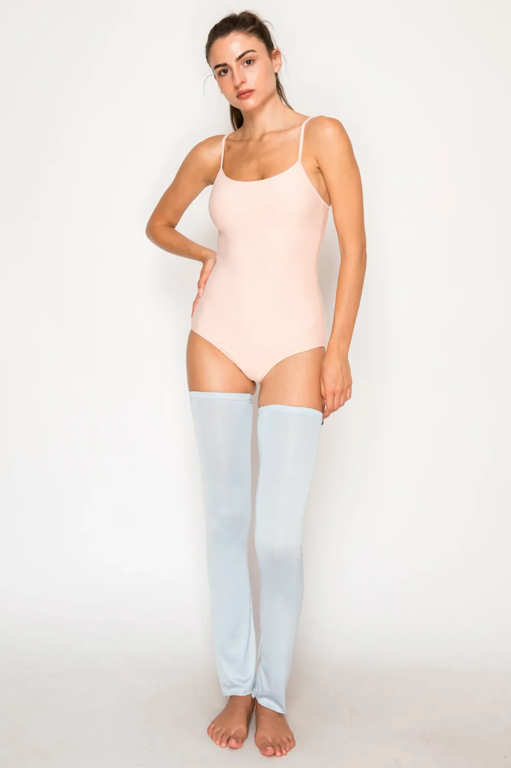 Kali Leg Warmer -One Size fits most, Color: Baby Blue