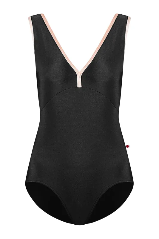 Yumiko ALICIA Leotard -N-Black/N-Black/CV-Misty Rose