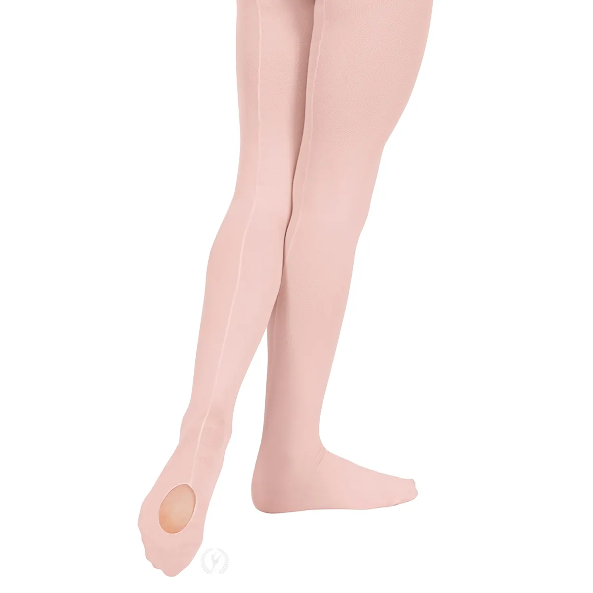 Eurotard Professional Mesh Back Seam Convertible Tights - Adult 219 - Theatrical Pink
