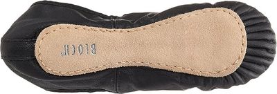 Belle Leather Ballet Shoe (C) -BLACK  /Adult